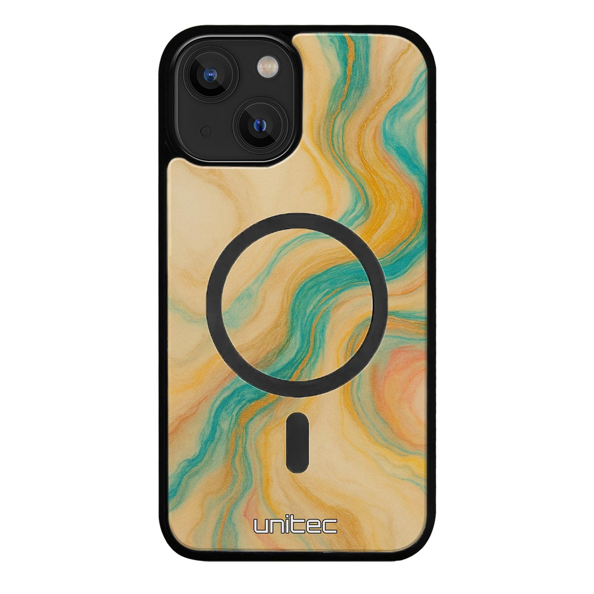 iPhone 14 Plus Suojakuoret Marmori – Emerald Waves