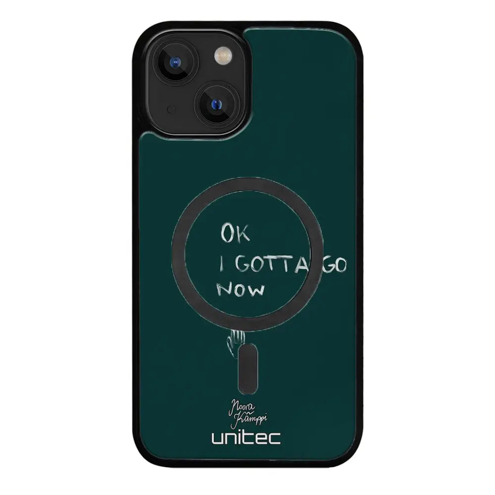 iPhone 14 Plus surrealistic sadness suojakuoret - Ok I Gotta Go - Noora Kämppi
