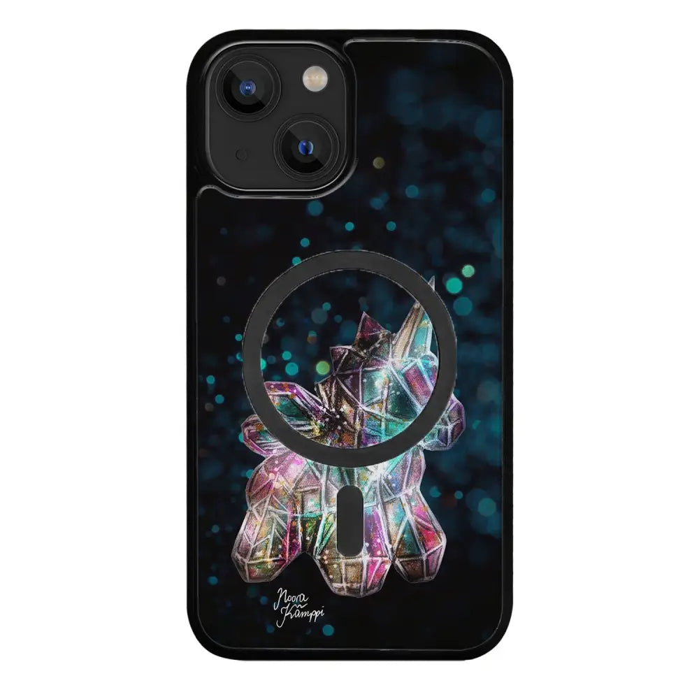 iPhone 14 Plus unicorn suojakuoret - Sininen - Noora Kämppi