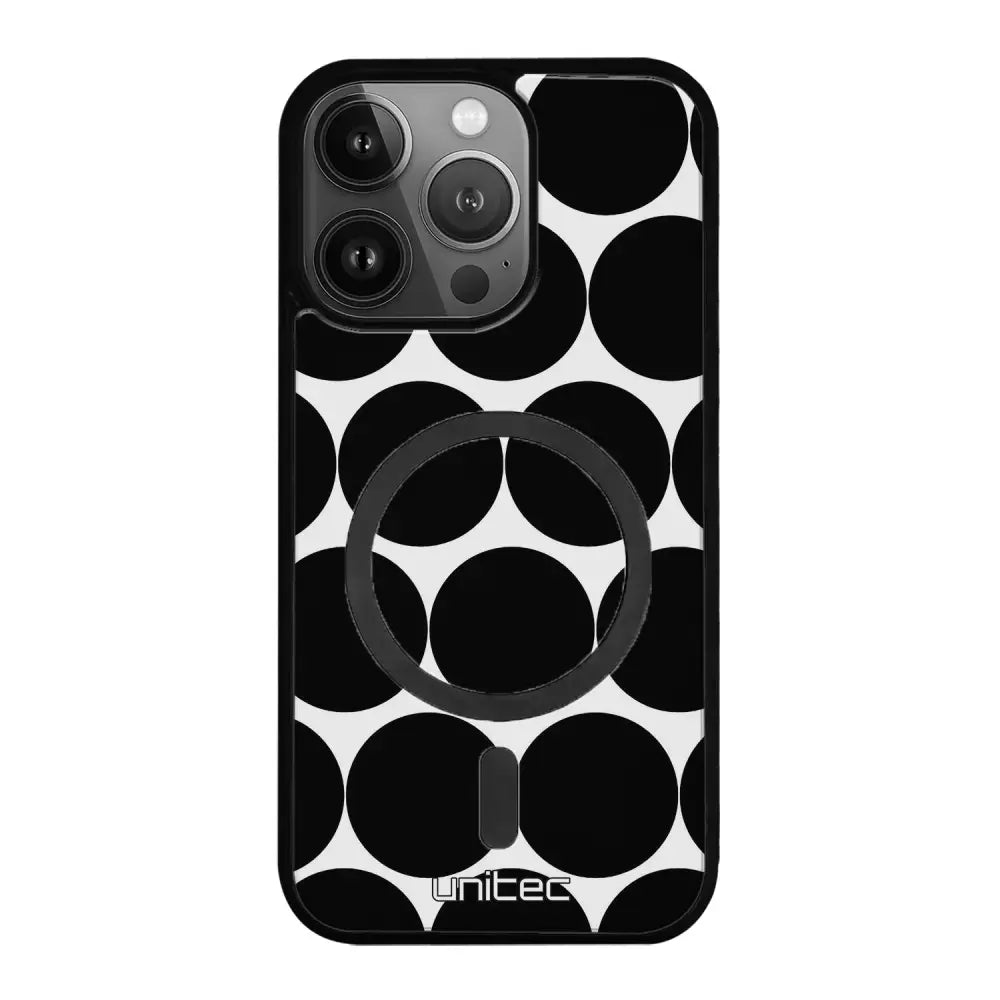 iPhone 14 Pro Max pallo suojakuoret - Musta Pallo