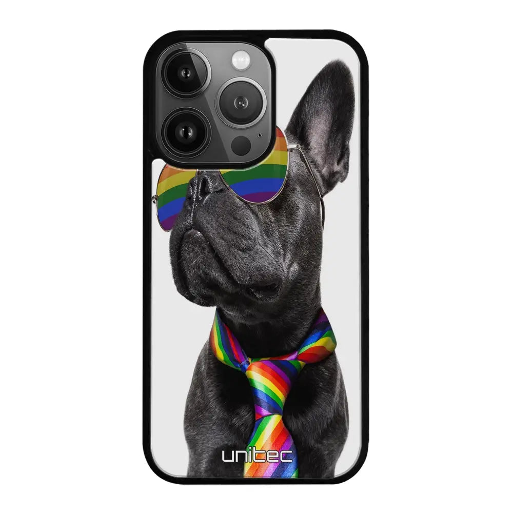 iPhone 14 Pro Max pride suojakuoret - Pride Dog - Ei