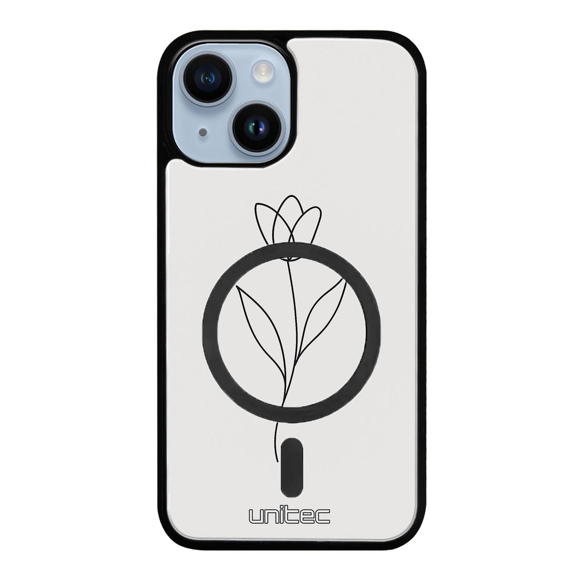 iPhone 14 Suojakuoret Minimalistic – Elegant Tulip