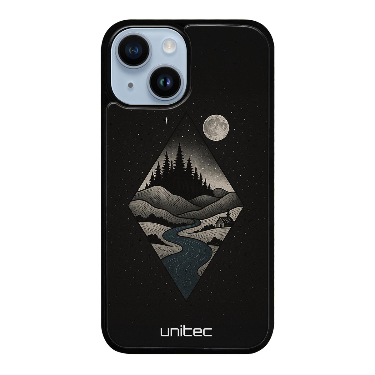 iPhone 14 Suojakuoret Outdoor – Night Forest