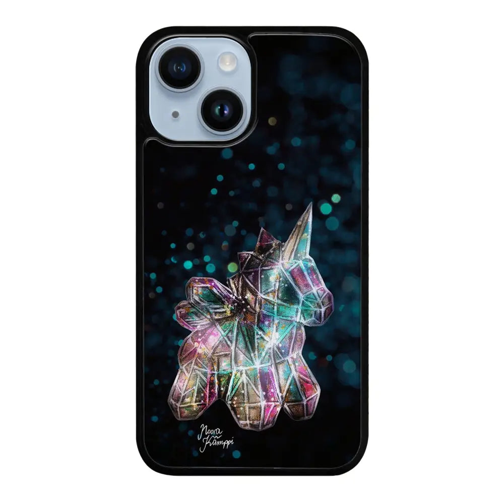 iPhone 14 unicorn suojakuoret - Sininen - Noora Kämppi - Ei