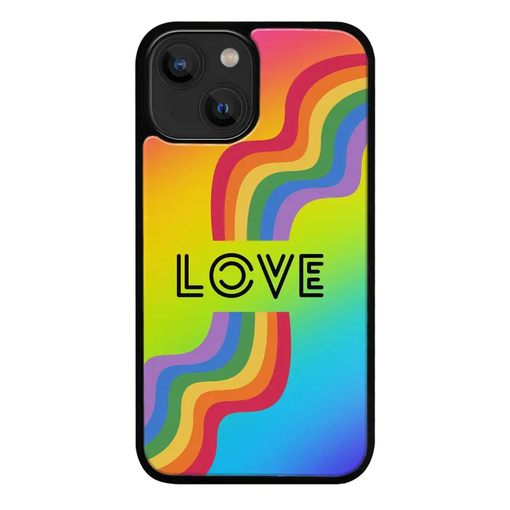 iPhone 15 Plus pride suojakuoret - Love - Ei
