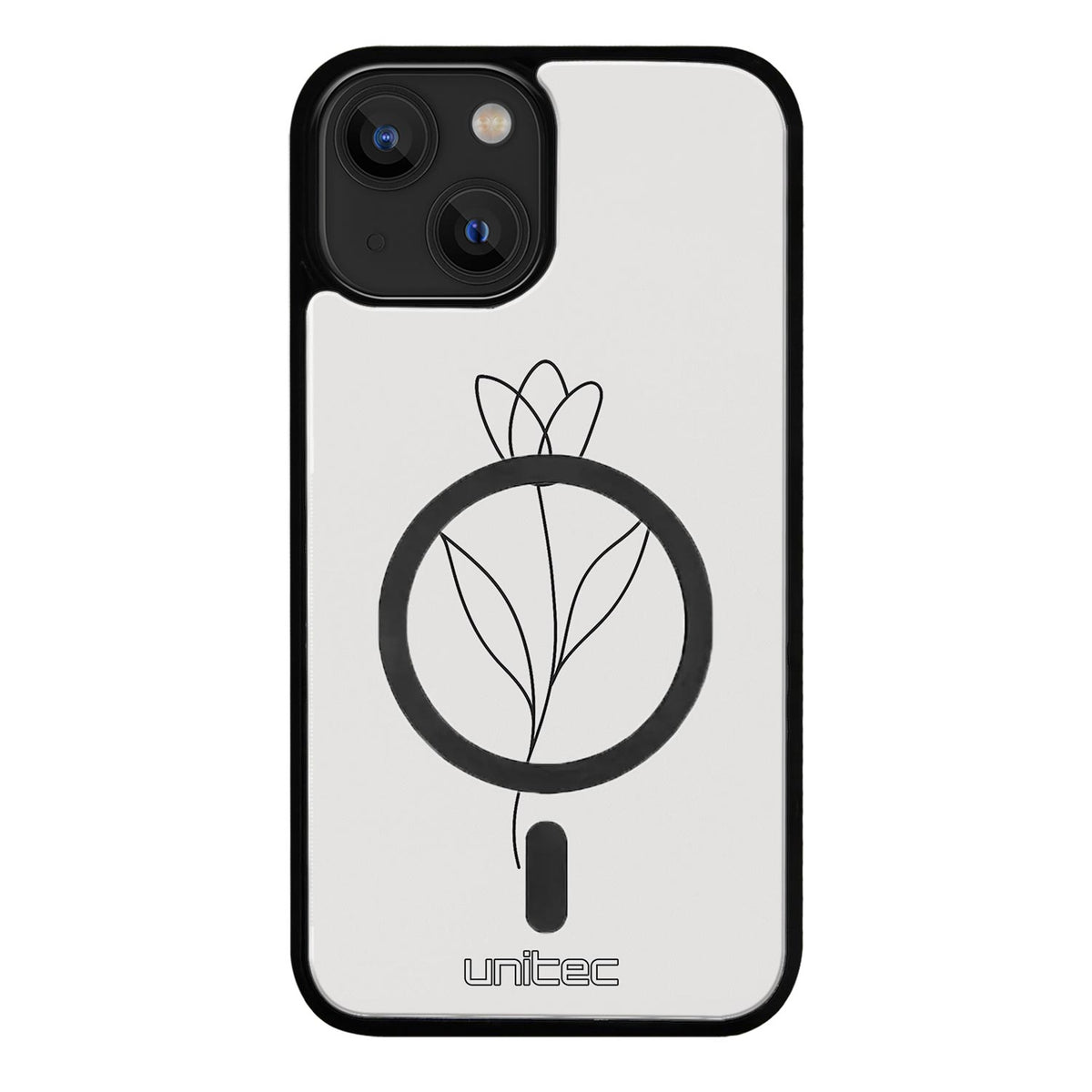 iPhone 15 Plus Suojakuoret Minimalistic – Elegant Tulip