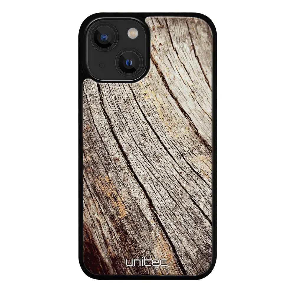 iPhone 15 Plus suojakuoret - Wooden Stump - Ei