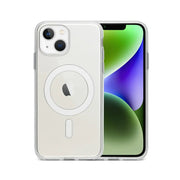 iPhone 15 Pro MagSafe suojakuori - Läpinäkyvä
