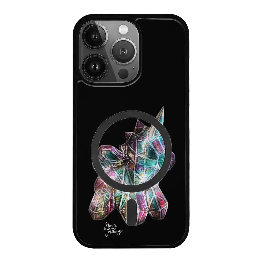 iPhone 15 Pro Max unicorn suojakuoret - Musta - Noora Kämppi
