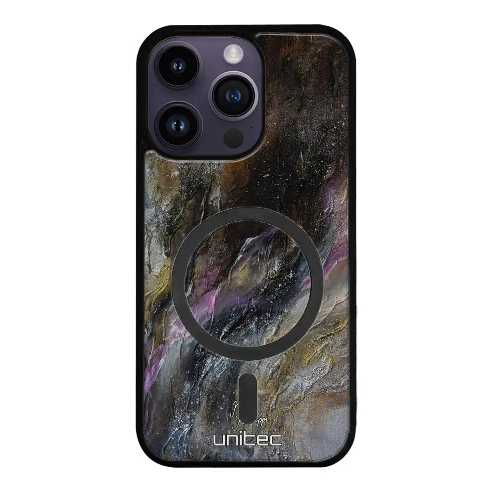 iPhone 15 Pro modern art suojakuoret - Ophelia - Noora Kämppi