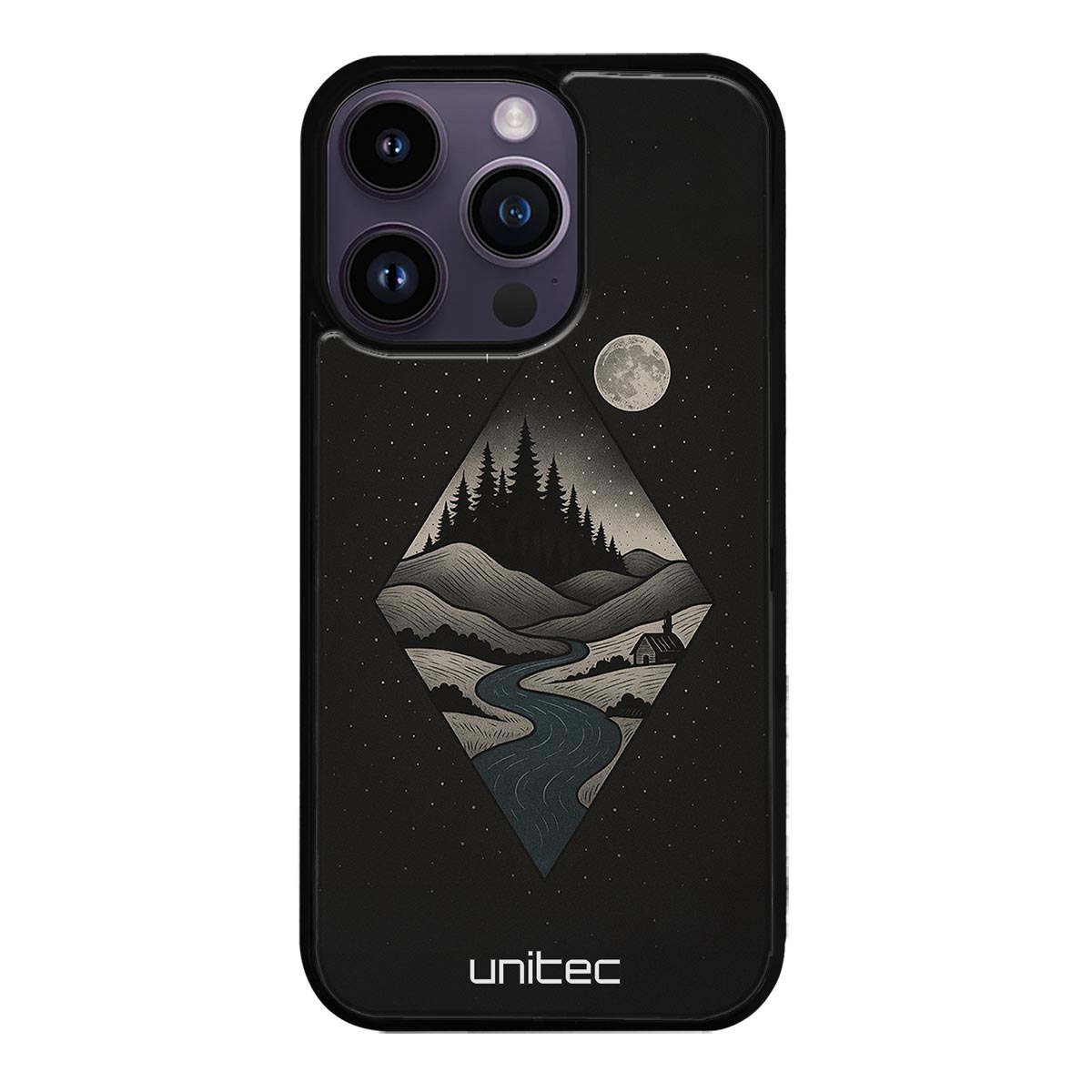iPhone 15 Pro Suojakuoret Outdoor – Night Forest
