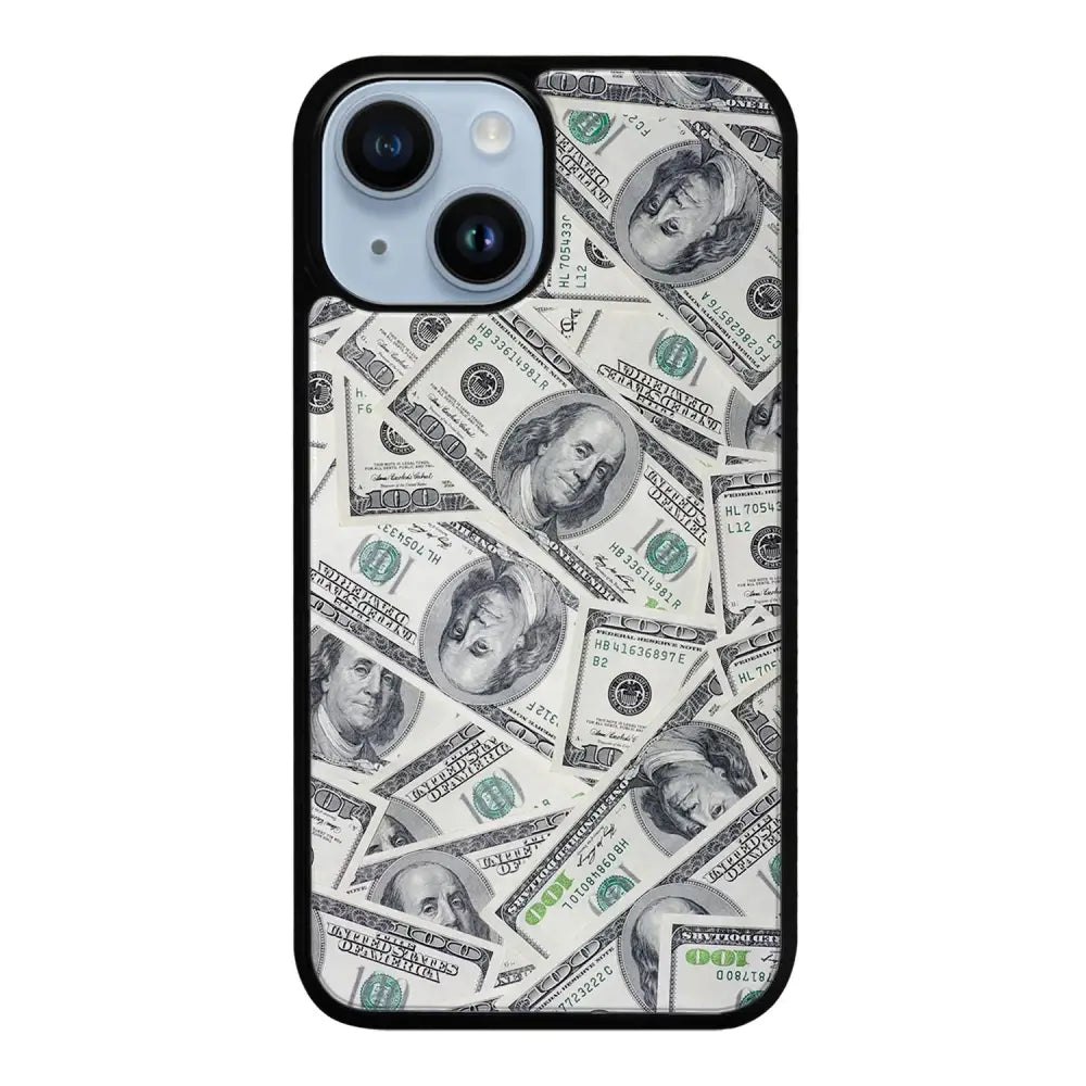 iPhone 15 seteli suojakuoret - Dollarit - Ei