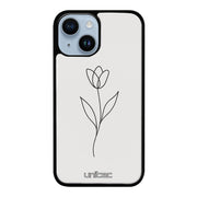 iPhone 15 Suojakuoret Minimalistic – Elegant Tulip