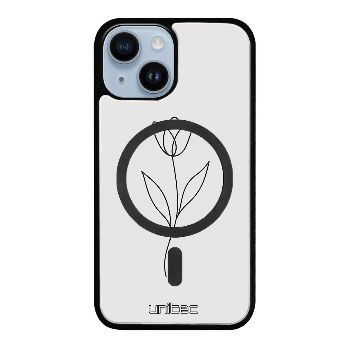iPhone 15 Suojakuoret Minimalistic – Elegant Tulip