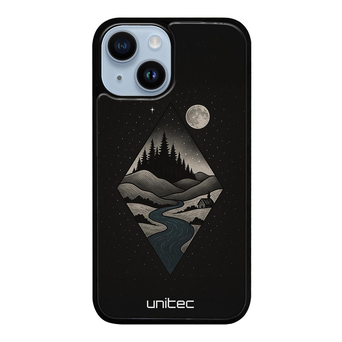 iPhone 15 Suojakuoret Outdoor – Night Forest