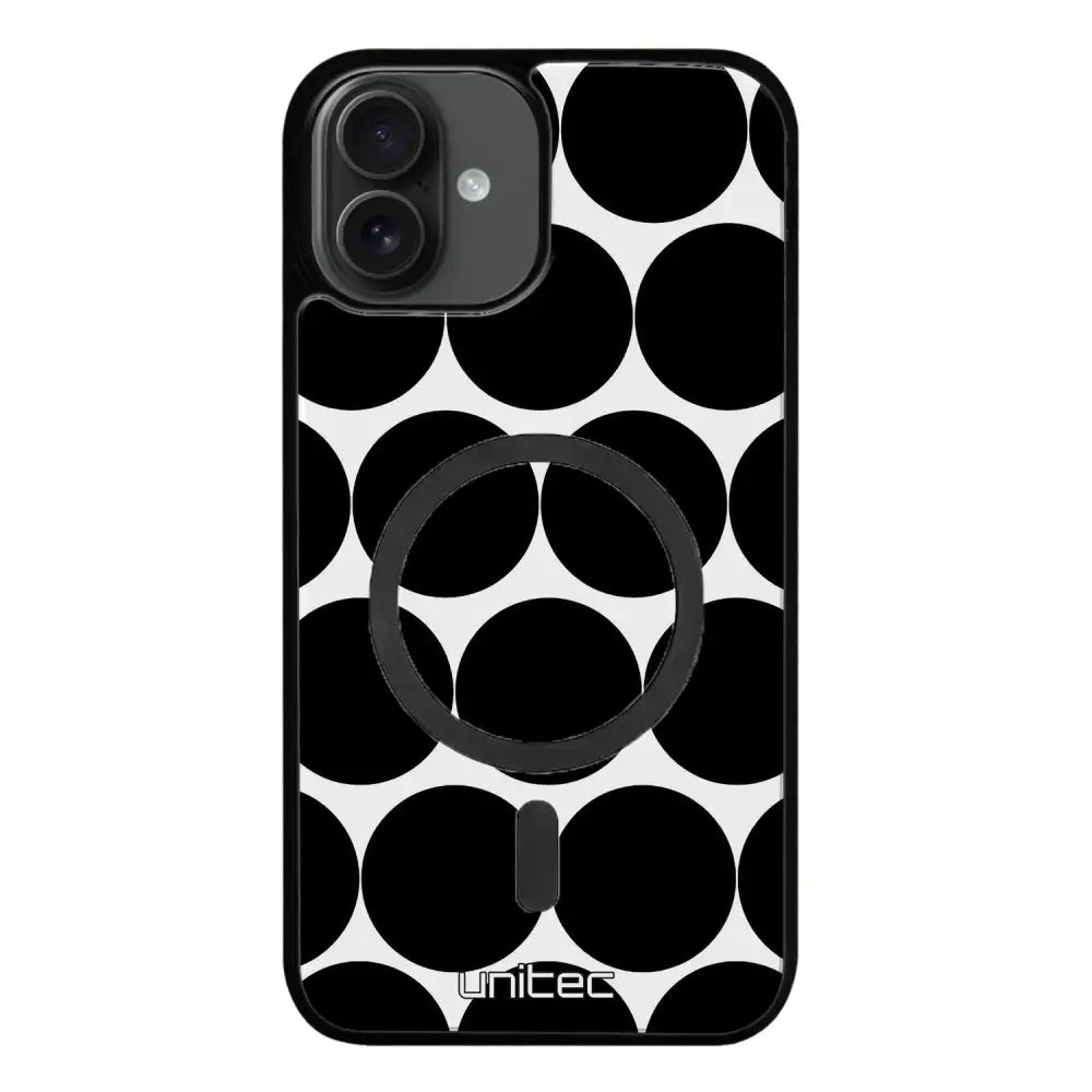 iPhone 16 pallo suojakuoret - Musta Pallo