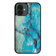 iPhone 16 Plus marmori suojakuoret - Turquoise Marble - Ei
