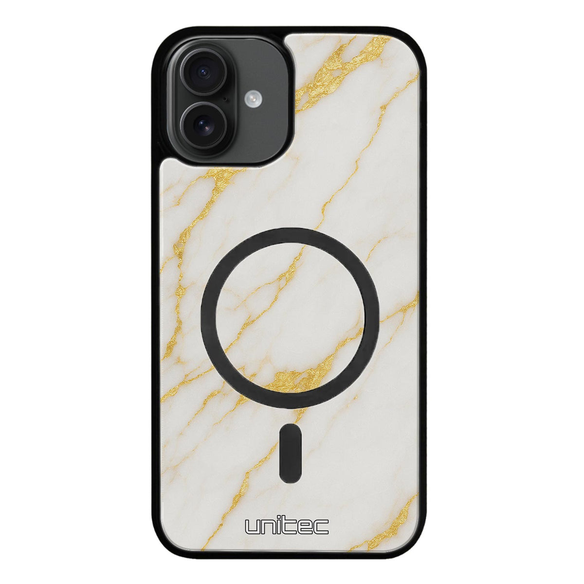 iPhone 16 Plus Suojakuoret Marmori – White Luxe