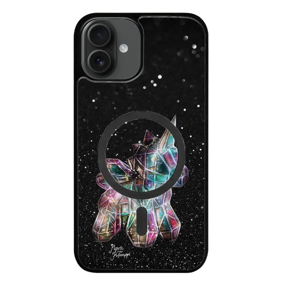 iPhone 16 Plus unicorn suojakuoret - Valkoinen - Noora Kämppi