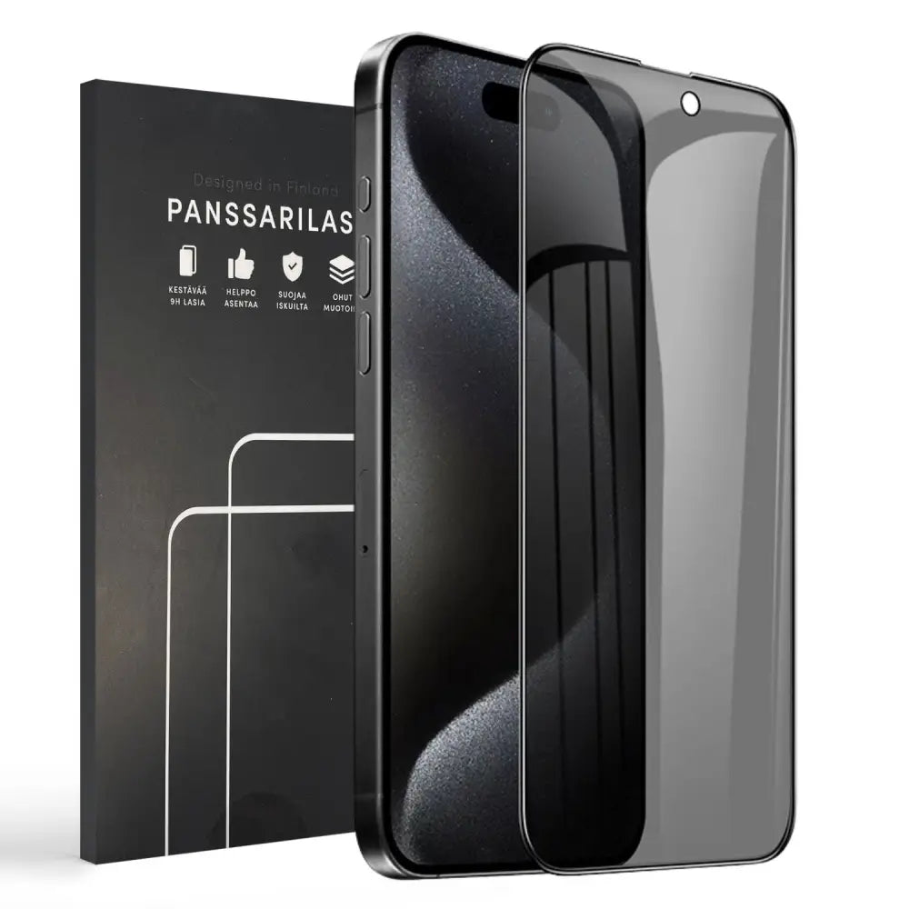IPhone 16 Pro Max Panssarilasi - Tietoturvasuoja, yksityisyyden suojauslasi