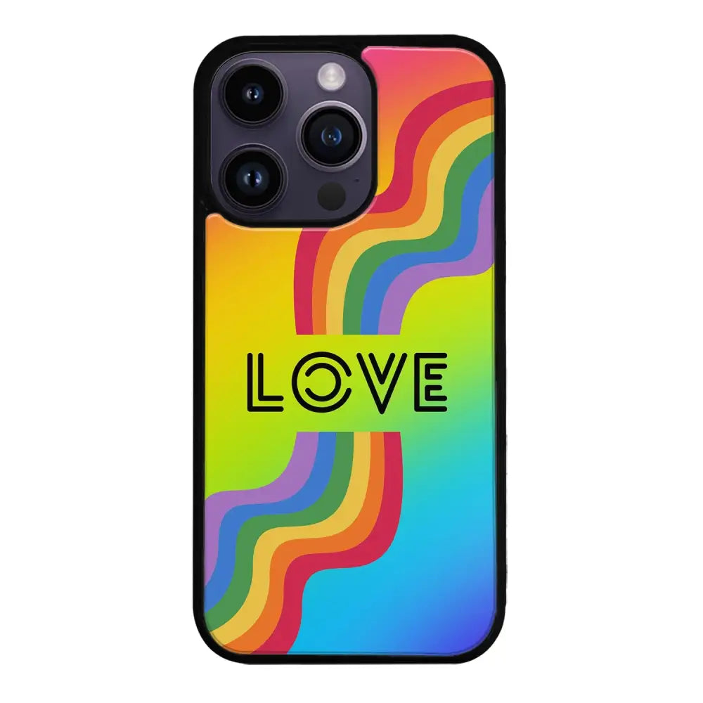 iPhone 16 Pro pride suojakuoret - Love - Ei