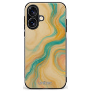 iPhone 16 Suojakuoret Marmori – Emerald Waves