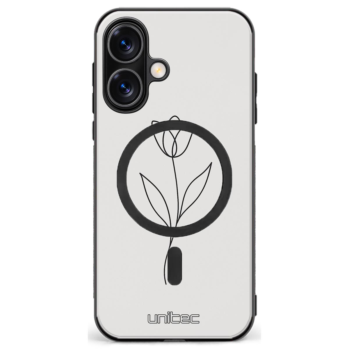 iPhone 16 Suojakuoret Minimalistic – Elegant Tulip