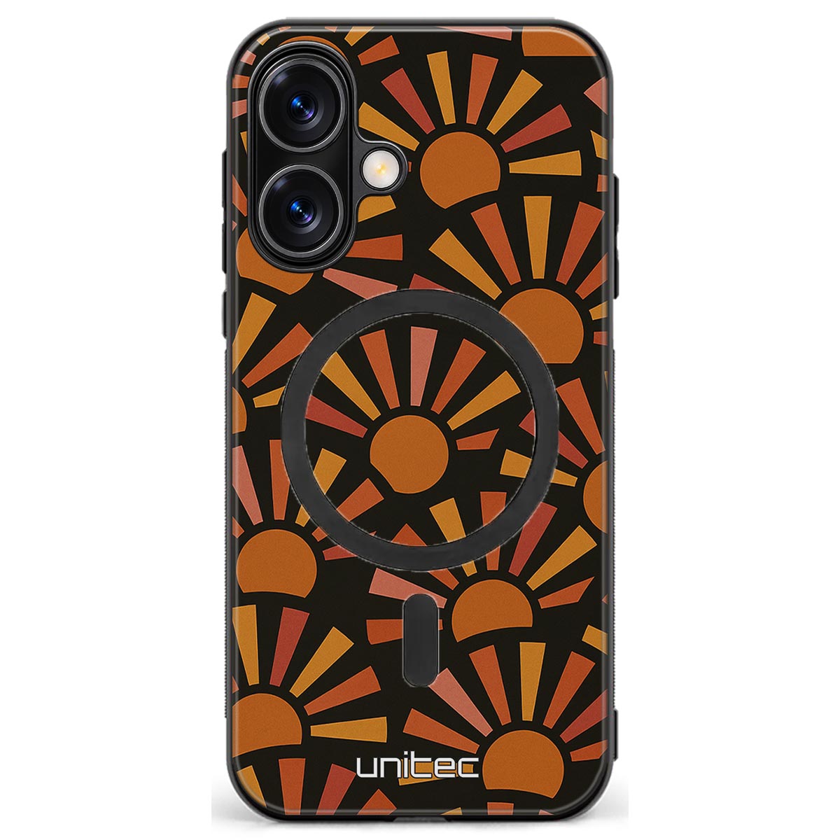 iPhone 16 Suojakuoret Vintage – Warm Sunburst