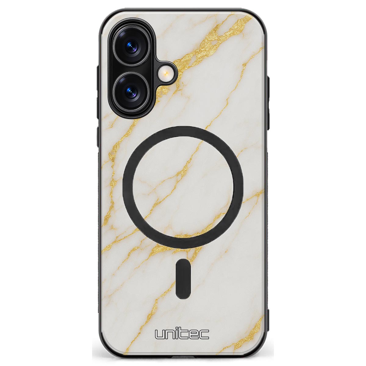 iPhone 16 Suojakuoret Marmori – White Luxe