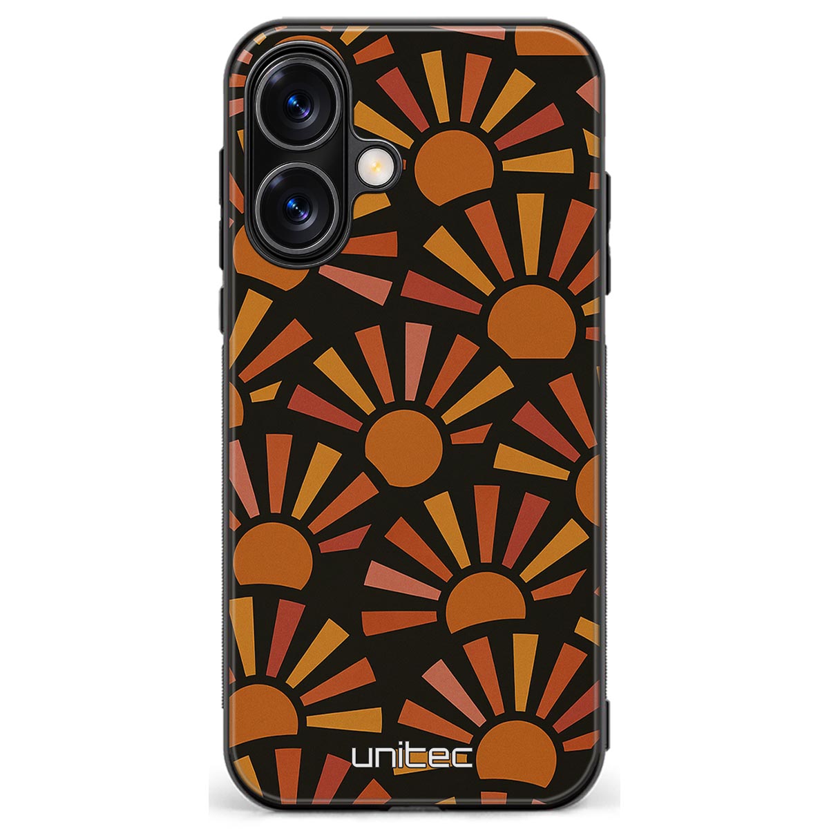 iPhone 16 Suojakuoret Vintage – Warm Sunburst