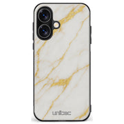 iPhone 16 Suojakuoret Marmori – White Luxe