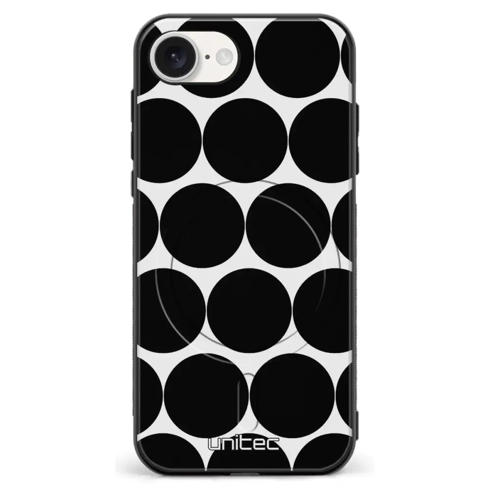 iPhone 16e pallo suojakuoret Musta Pallo