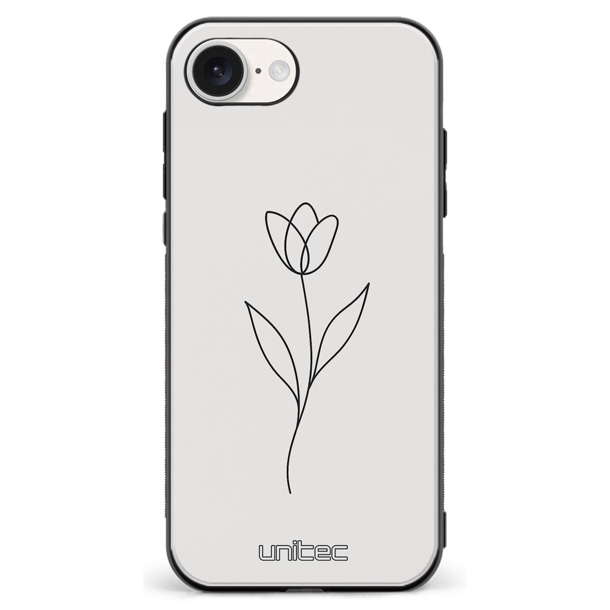 iPhone 16e Suojakuoret Minimalistic – Elegant Tulip