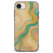 iPhone 16e Suojakuoret Marmori – Emerald Waves