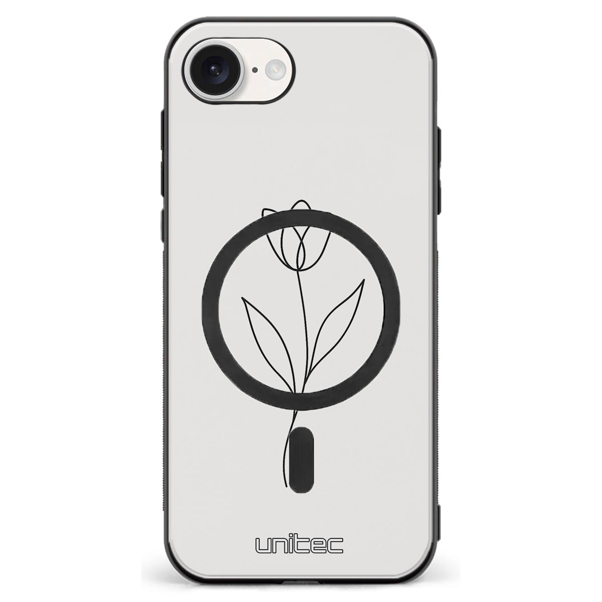iPhone 16e Suojakuoret Minimalistic – Elegant Tulip