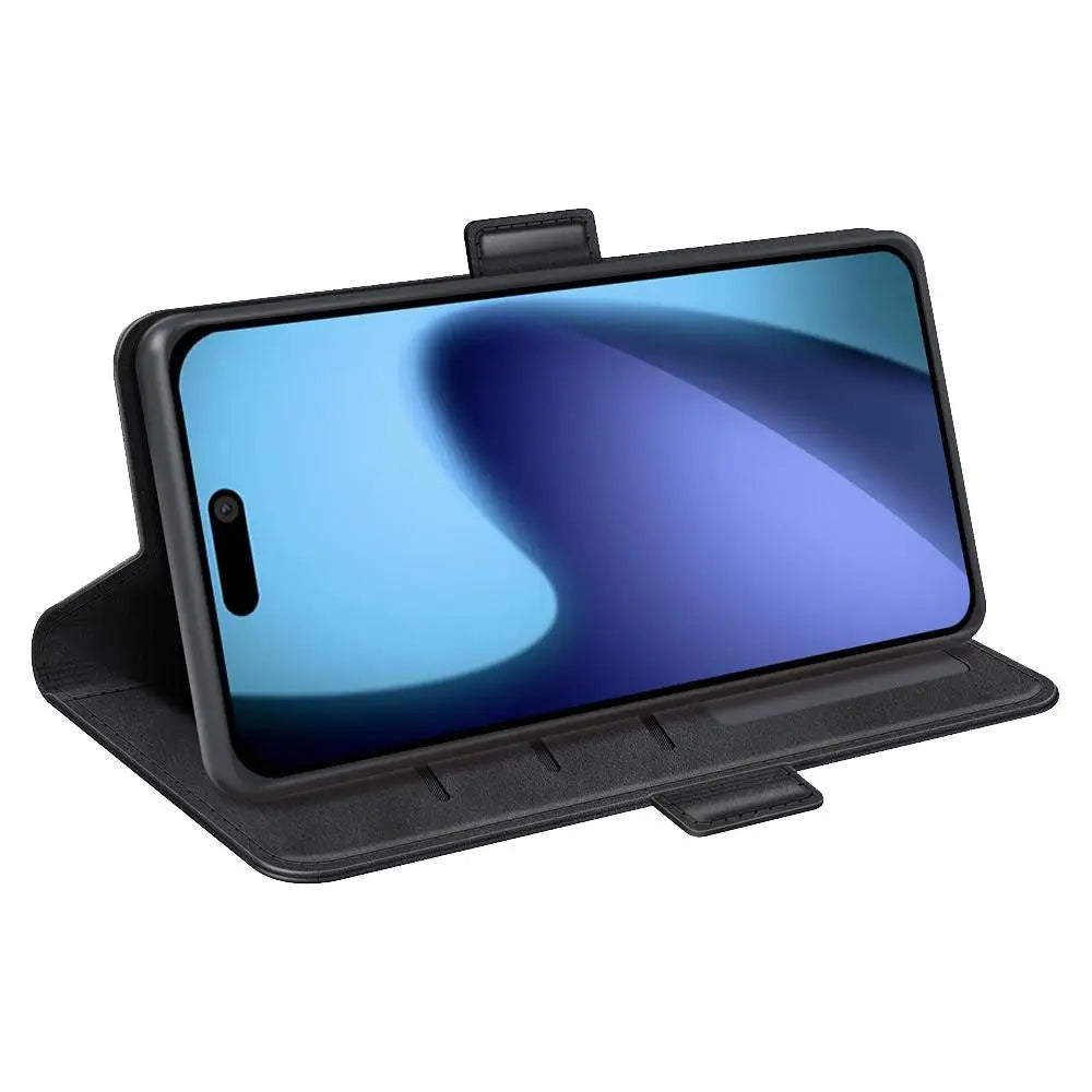 iPhone 17 Air Lompakko Suojakotelo Musta