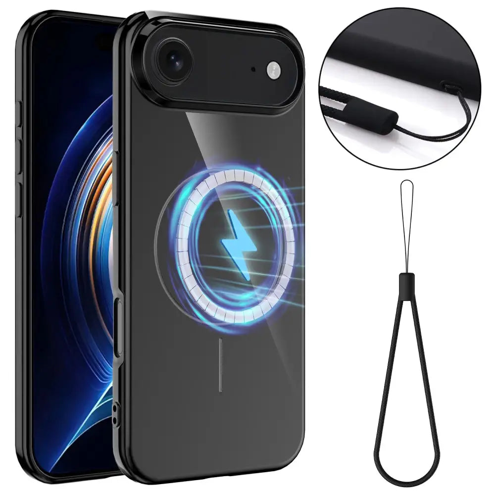 iPhone 17 Air MagSafe Suojakuori - Musta