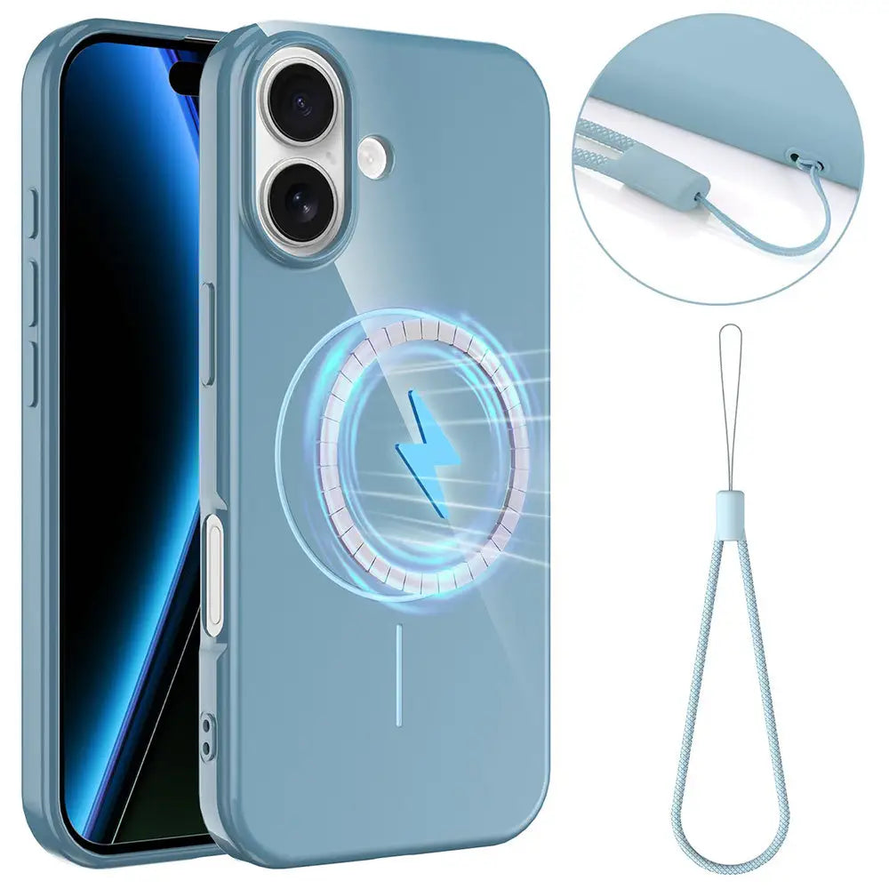 iPhone 17 MagSafe Suojakuori - Sininen