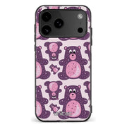 iPhone 17 Pro suojakuoret Purple Teddy Bear Ei