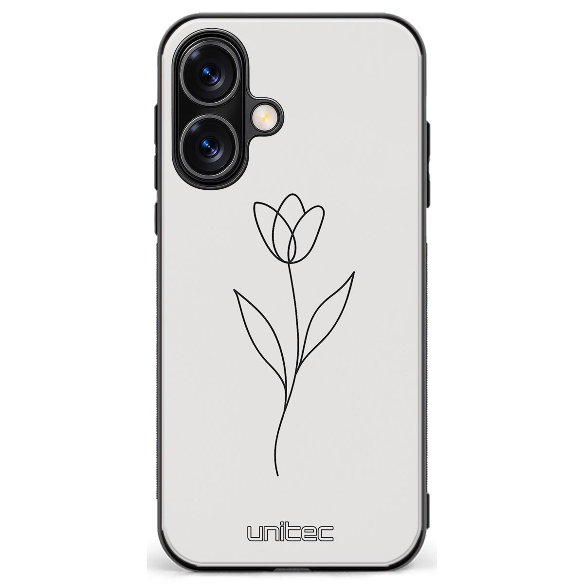 iPhone 17 Suojakuoret Minimalistic – Elegant Tulip