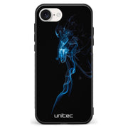 iPhone 17e suojakuoret - Blue Smoke On Black