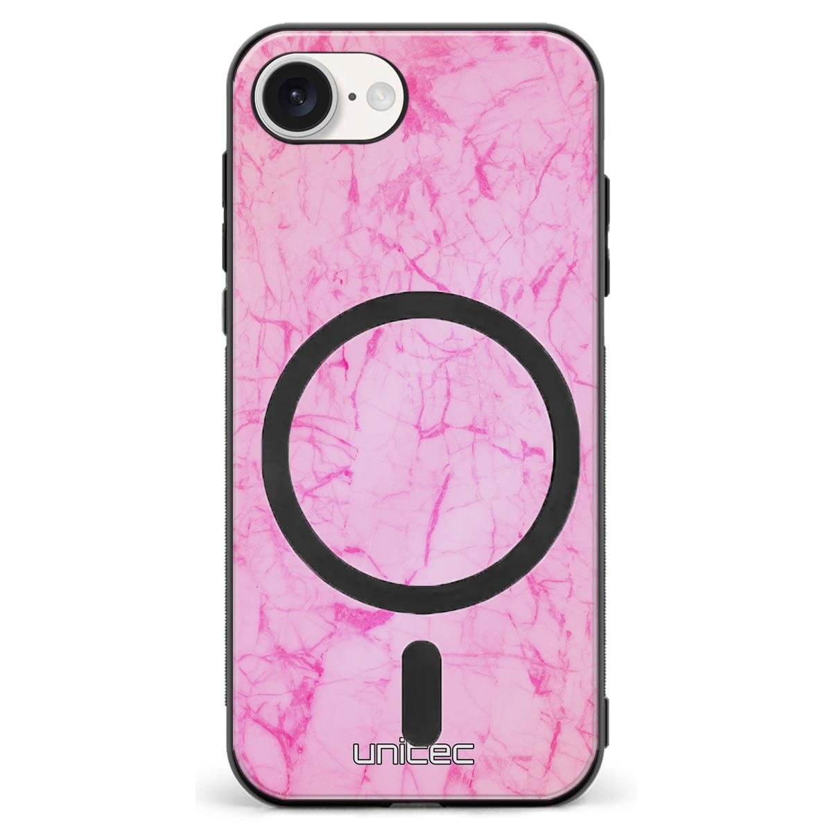 iPhone 17e marmori suojakuoret - Light Pink Marble