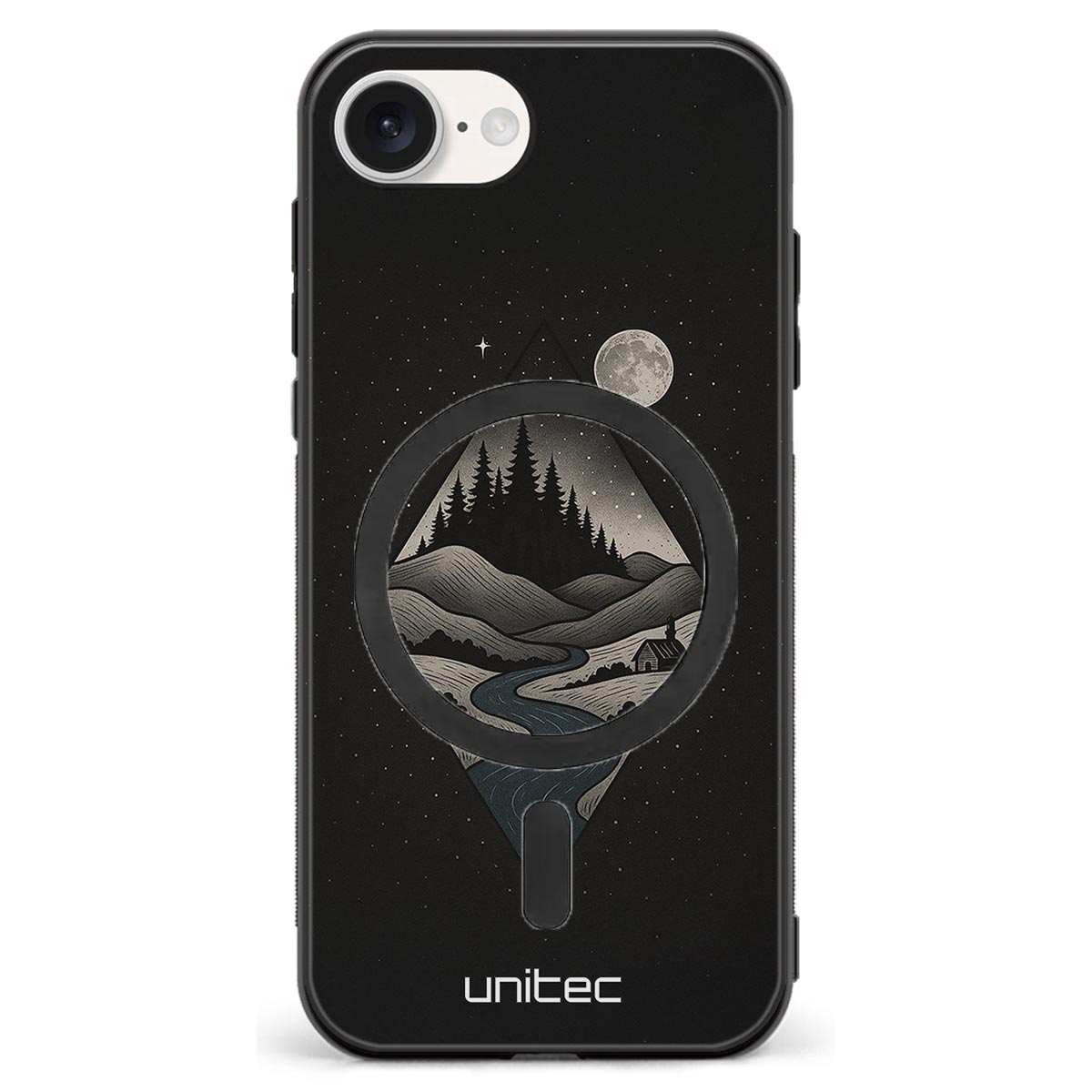 iPhone 17e Suojakuoret Outdoor – Night Forest