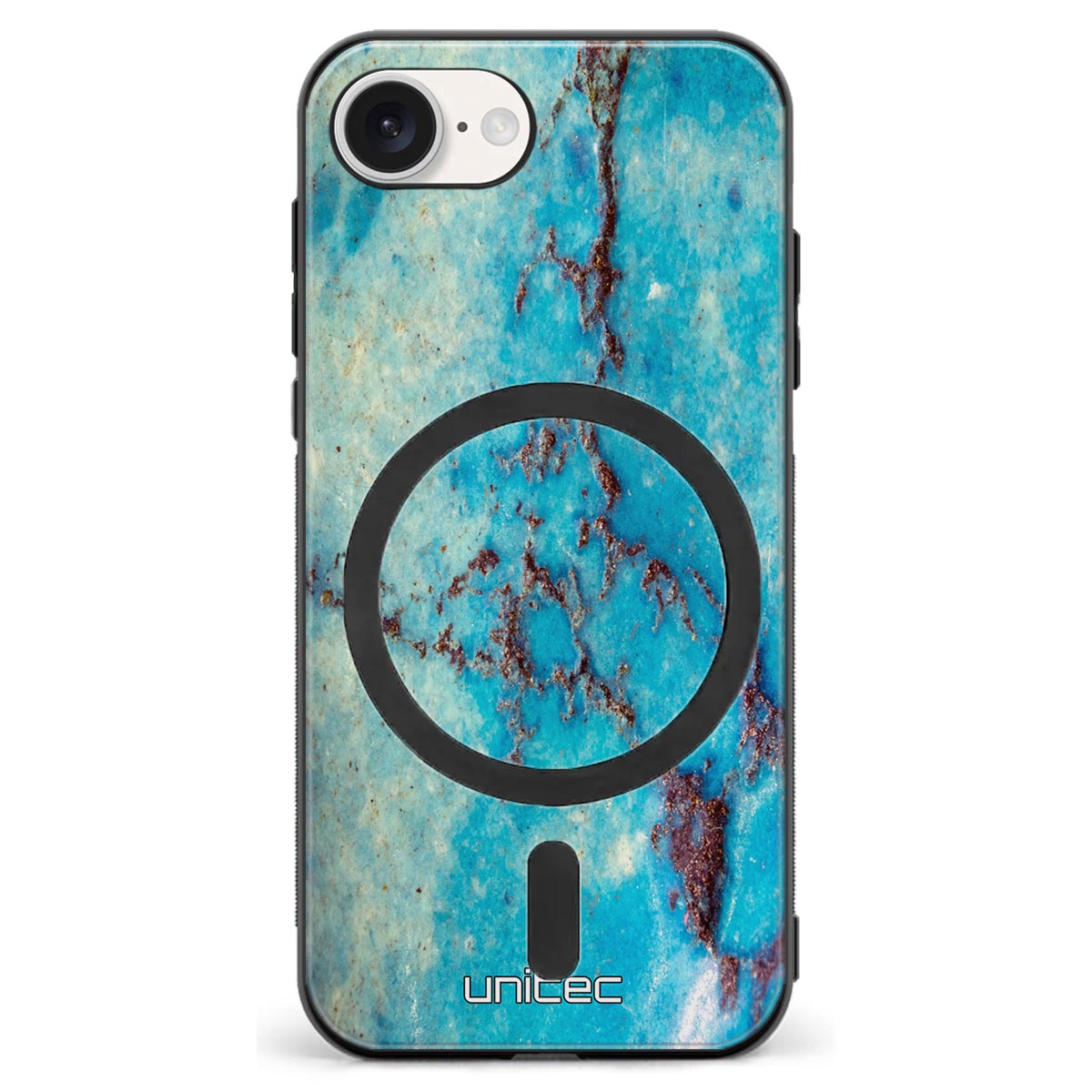 iPhone 17e marmori suojakuoret - Turquoise Marble