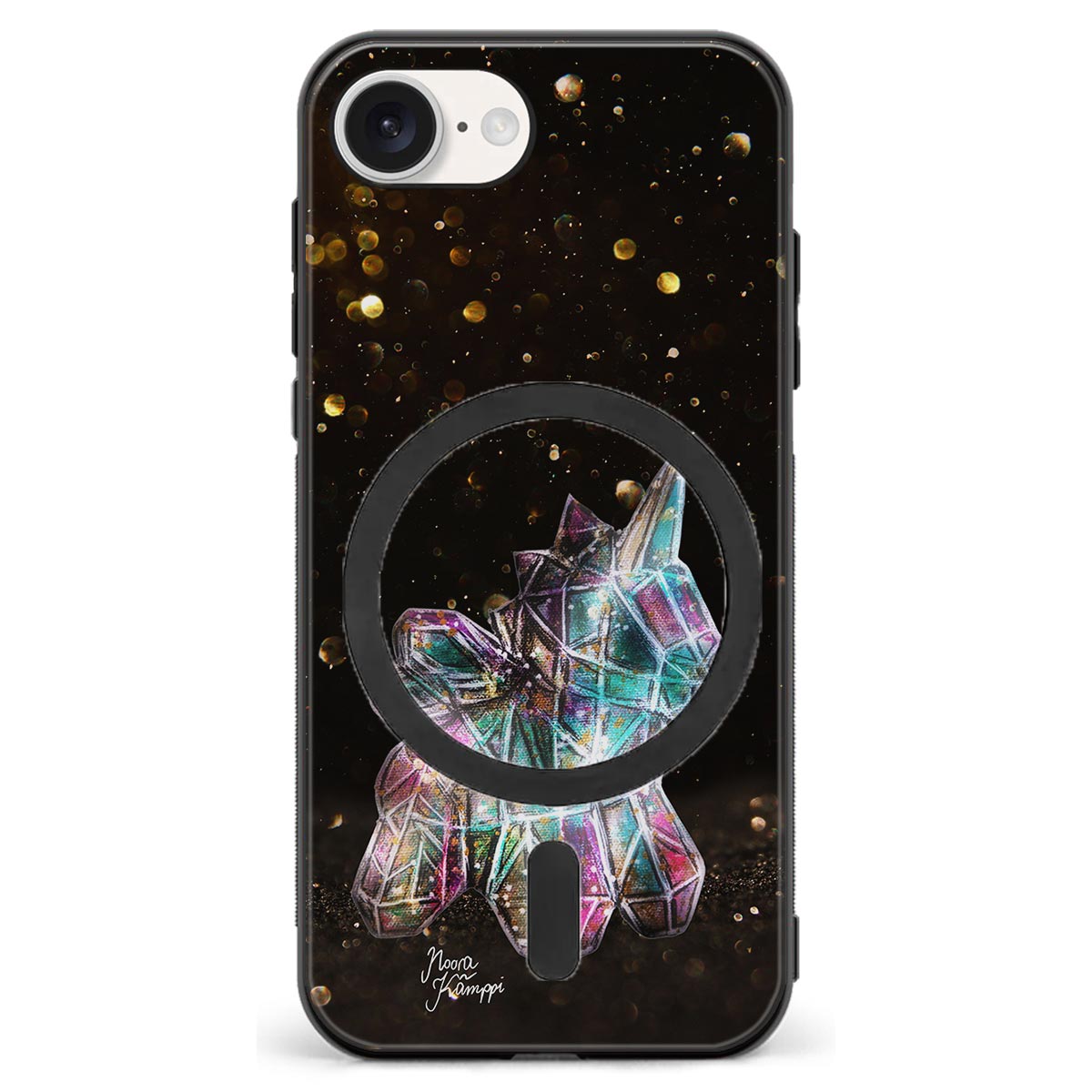 iPhone 17e unicorn suojakuoret - Kulta - Noora Kämppi