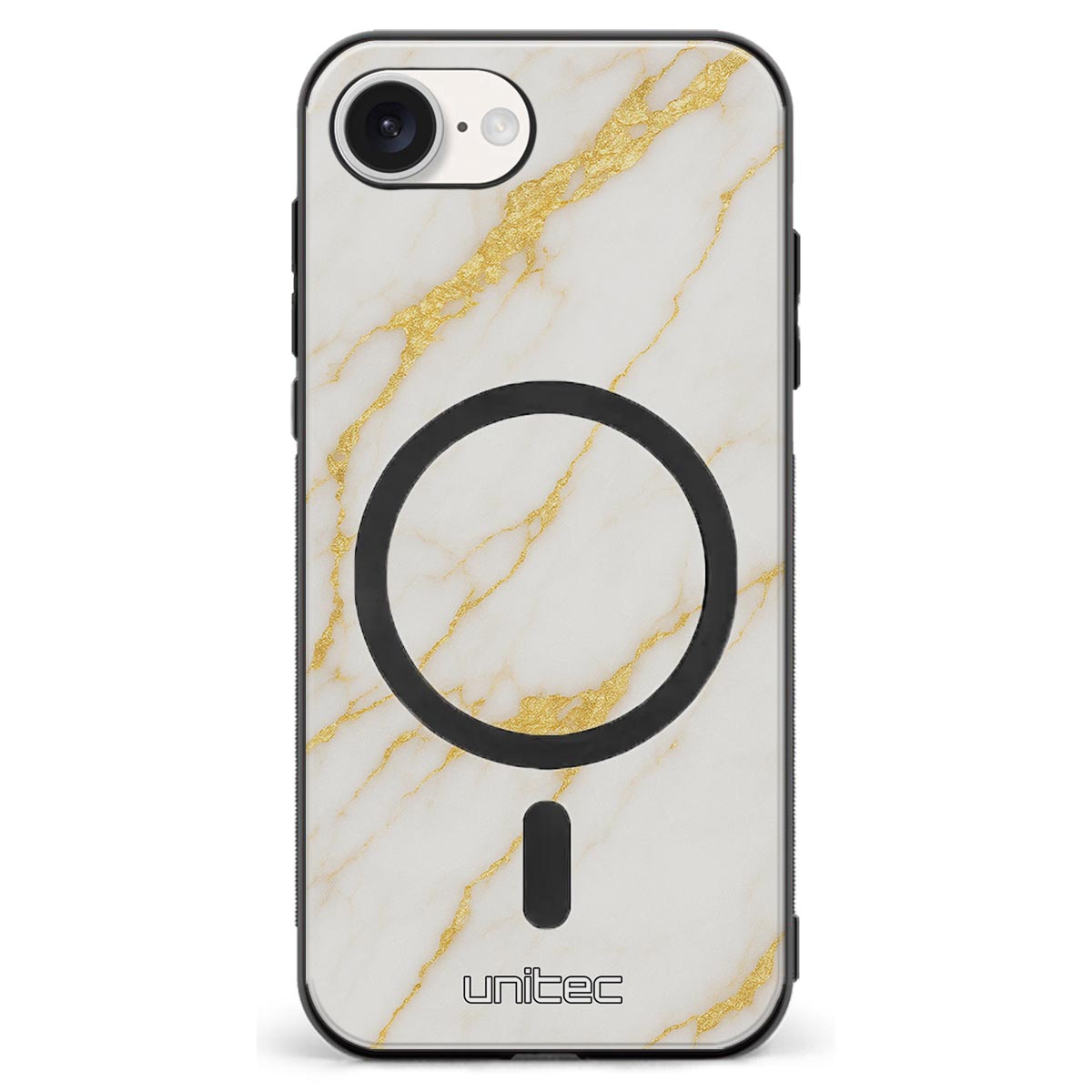 iPhone 17e Suojakuoret Marmori – White Luxe