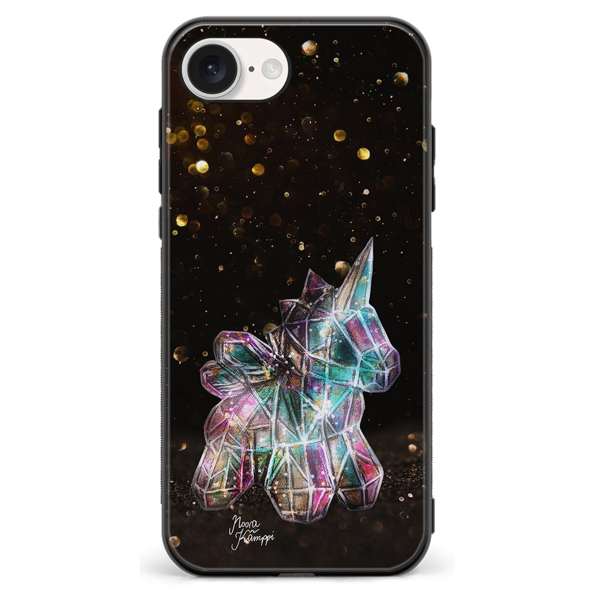 iPhone 17e unicorn suojakuoret - Kulta - Noora Kämppi