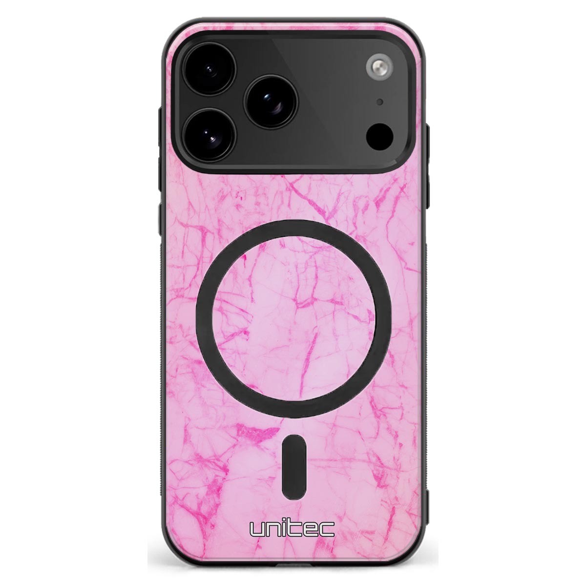 iPhone 18 Pro Max marmori suojakuoret - Light Pink Marble