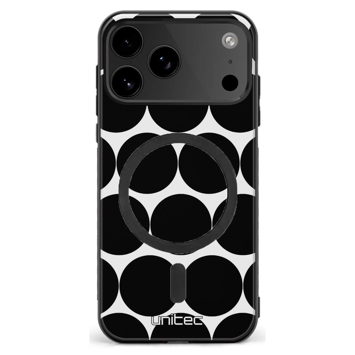 iPhone 18 Pro Max pallo suojakuoret - Musta Pallo