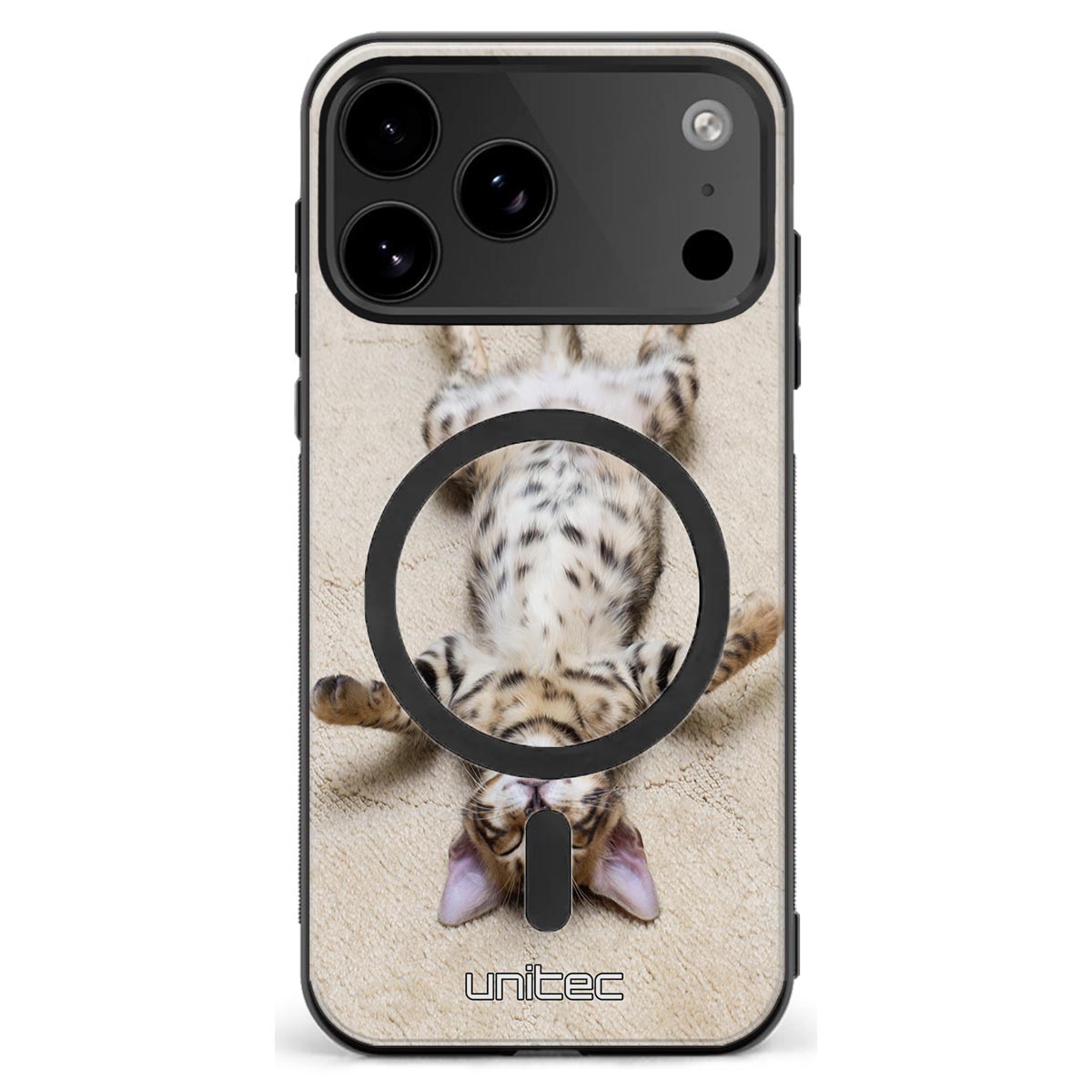 iPhone 18 Pro Max kissa suojakuoret - Relaxing Cat
